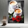 5D Diy алмазная живопись кофе время набор крестиков полная алмазная вышивка мозаика художественная картина стразы Декор подарок