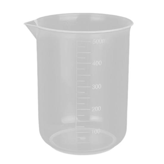Plastic Measuring Cup Clear Graduated Cup Spout Design Multipurpose Mixing Cups Kitchen Baking Tools