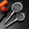Fine Mesh Flour Sieve Stainless Steel Kitchen Colander Kitchen Gadgets Frosting Filter  Baking