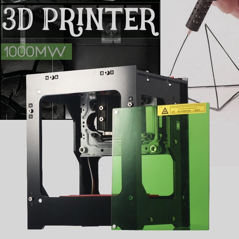 1000 мВт DIY Лазерный USB Гравировальный Резак Гравировальный Станок Принтер ЧПУ 19.8x14.5x16см