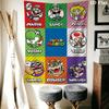 Super Mario games Wall Hanging Printed Fabric Blanket Decorative Tapestries for Bedroom Living Room Home Decor