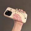 Чехол для телефона 'Карта пары, самолет, сердце любви' для iPhone 17Air 16 15 14 13 12 11 Pro Max, чехол для отношений на расстоянии, противоударный