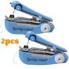 Portable Mini Handheld Sewing Machine Easy Quick Stitch Tool For DIY Fabrics Repairs Kids Clothing Space-Saving Tailoring Tool