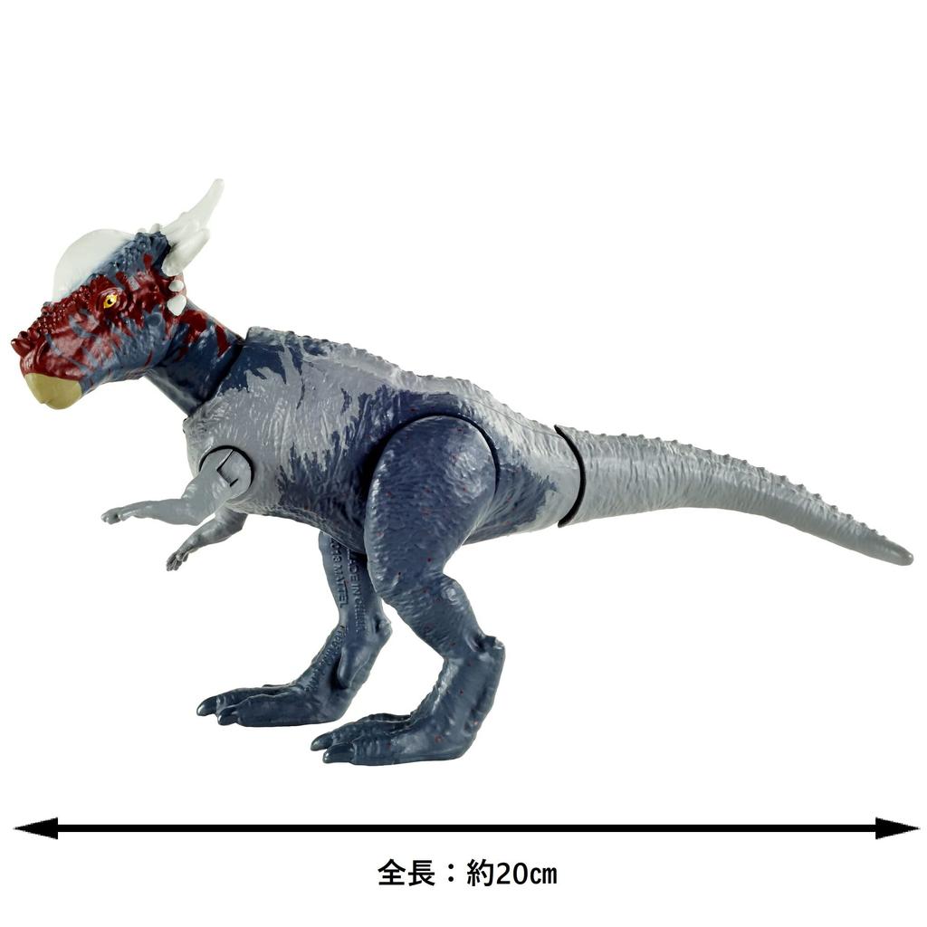 Mattel Jurassic World Realistic Mini Action Figure Stiggy Total for Ages 4 and Up (20cm Length) (GVG49)