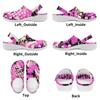 Printed EVA Clogs Women Men Breathable Lightweight Slip On Garden Shoes Beach Pool Bathroom Home Daily Wear Beach Travel Wear