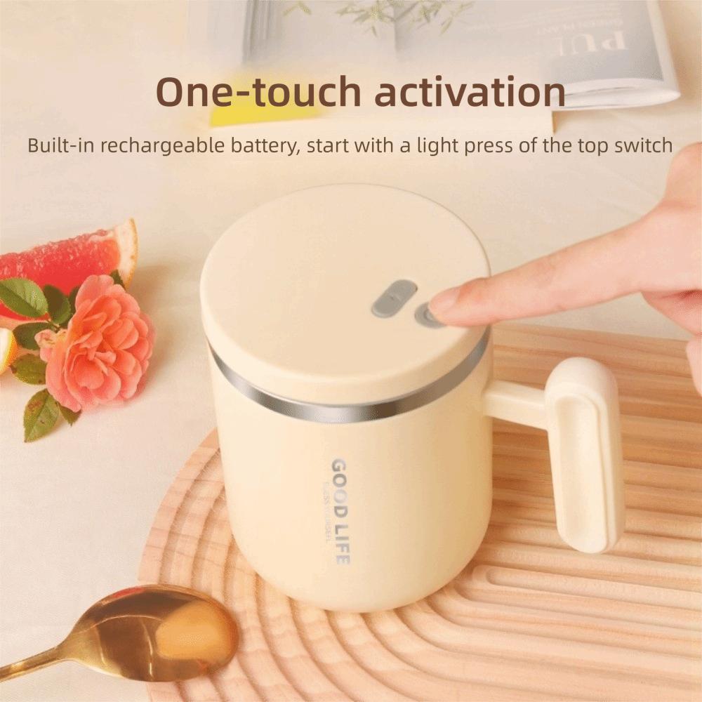 400ml Electric Auto Stirring Cup Rechargeable Rechargeable Stirrer Automatic Mixing Cup