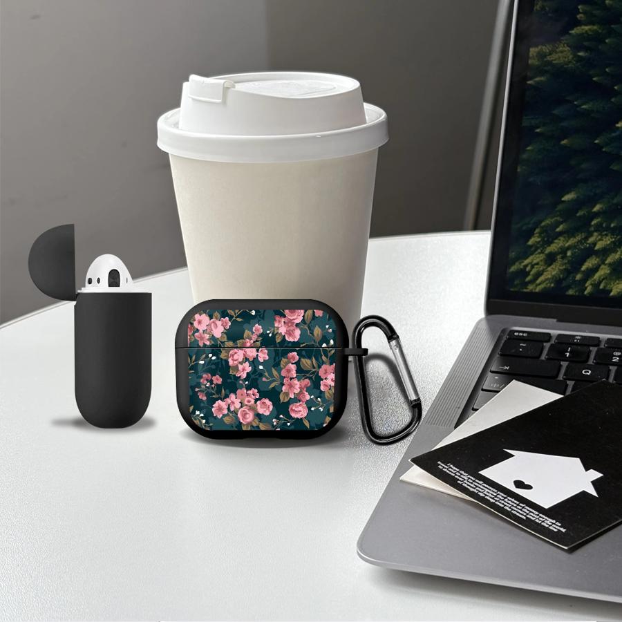 Чехол для Airpods 4 Pro 2 Pro2 3 Pro3 1 Чехлы для наушников Чехол Маленькие Цветочные Узоры Мода