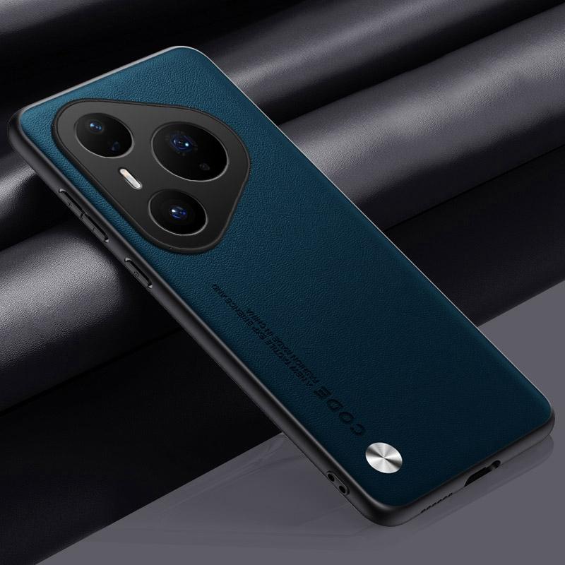 Роскошный чехол из искусственной ПУ кожи для Huawei Pura 80 Pro Plus, задняя крышка, матовый силиконовый чехол для телефона с полной защитой для Huawei Pura 80 Ultra
