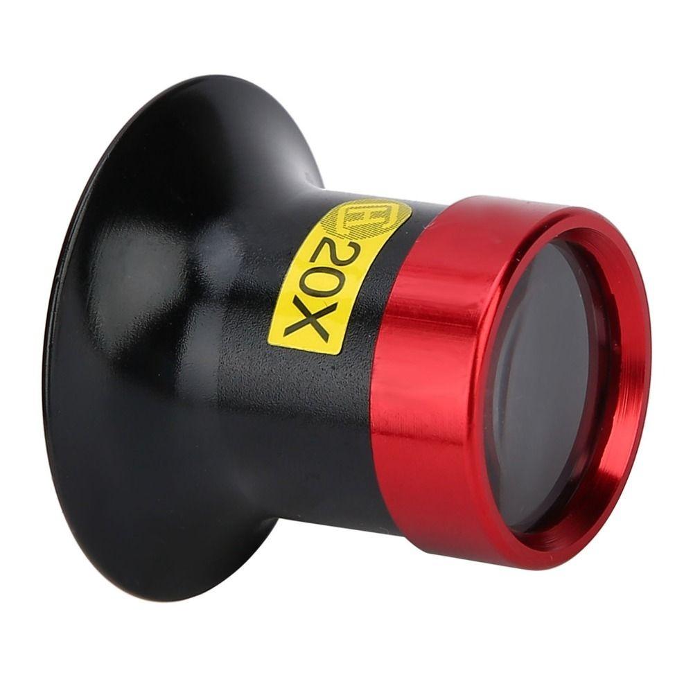 20X Magnification Magnifying Glass Loupe Lightweight Watchmaker Loupe Stamps Inspection