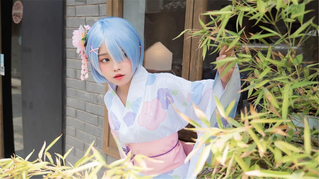 Юката Милая Цветочная Японская Лента Ретро Японская Одежда [XuanXuan] Женский Комплект Из 2-х Частей, Платье, Узор, Стиль, Узел, Белый, Косплей, Женский, Тонкий,