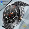 SACOSIDNG Fashion GPS Sport Tracker Compass Smart Watch For Men 1.43” AMOLED Screen Men's Bracelet 3ATM Waterproof BT Call Smartwatch