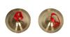 Mini Cymbal Hand Cymbal Diameter 15cm Musical Instrument Cymbal Bronze Gold