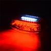 Универсальный 1 шт. 12 В 21 светодиодный фонарь для номерного знака мотоцикла, красный задний стоп-сигнал
