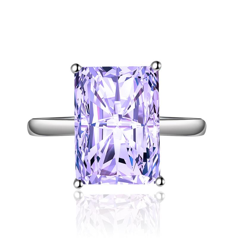 Sace Gems Классическое кольцо из медного сплава с цирконом, женские ювелирные изделия, свадебный подарок для вечеринки