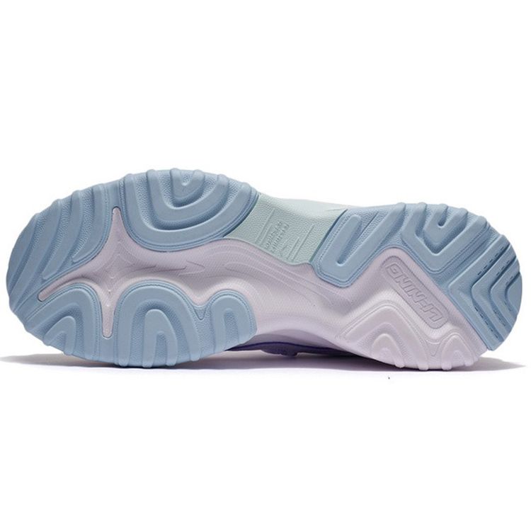 Li Ning Aurora Wind V2 амортизирующие низкие спортивные повседневные туфли женские кроссовки белые серые AGCS016-2