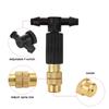 50-1pc Adjustable Copper Water Sprinkler Head Automatic Spray Misting Tip Nozzle 4/7 Pipe Watering Irrigation System Garden Tool
