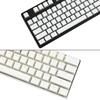 108 Двухкомпонентных PBT Клавишных Колпачков OEM Пудинговый Набор Для Механической Игровой Клавиатуры с Подсветкой (Молочно-белый +