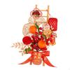 Chinese Year Decoration Blessing Gift Decorative Ladder Table Centerpiece for Party