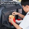 Tray For Car Seat Folding Laptop Holder Rear Storage Car Table For Kids For Toddler Airplane Camping Long Ride Snack Time Eating