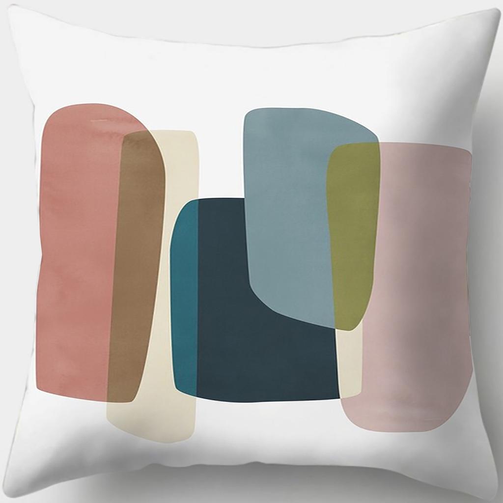 Персонализированная подушка для сна, наволочка в стиле масляной живописи, квадратная подушка для дивана, подушка для эркера в спальне, офис
