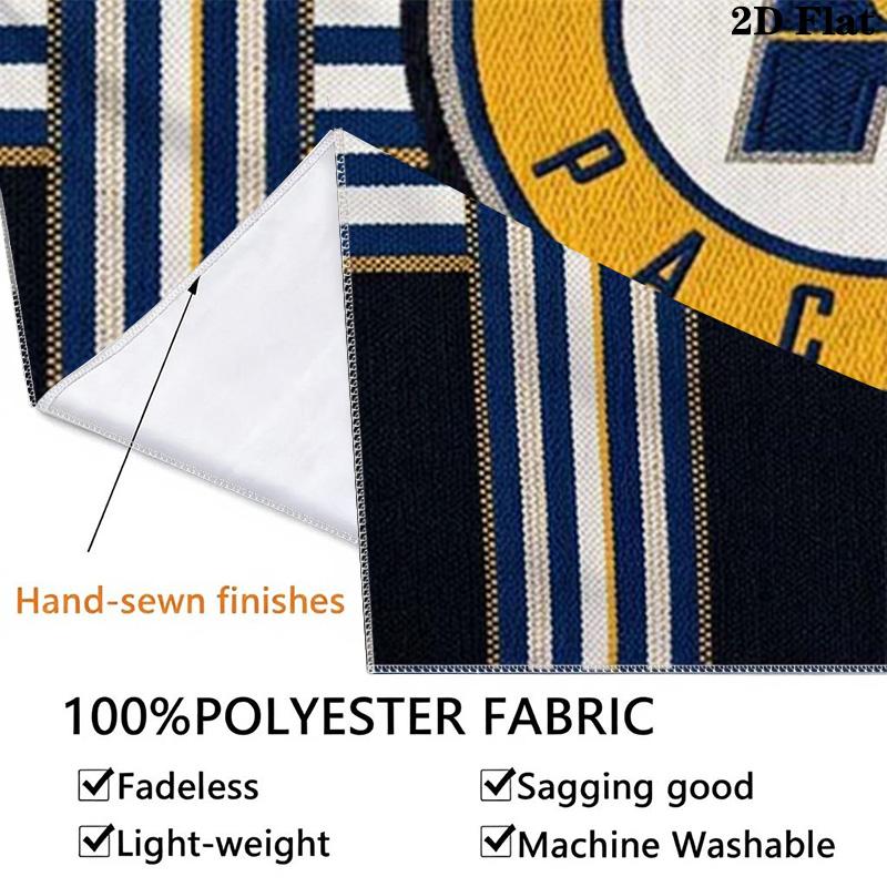 Indiana Pacers Wall Tapestry Aesthetic Wall Hanging Printed Fabric Blanket Decorative Tapestries for Bedroom Living Room Home Decor