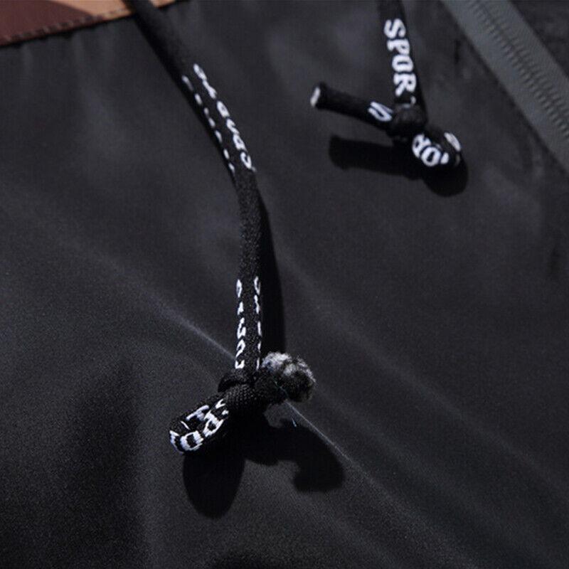 Mens Camo Windproof Waterproof Coat Hooded Zipper Jacket Outwear Plus Size M-6XL