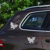 Shimmering Rhinestones Butterfly Car Sticker Sparklings Crystal Decal for Bumpers Window Laptop& DIY Auto Accessories