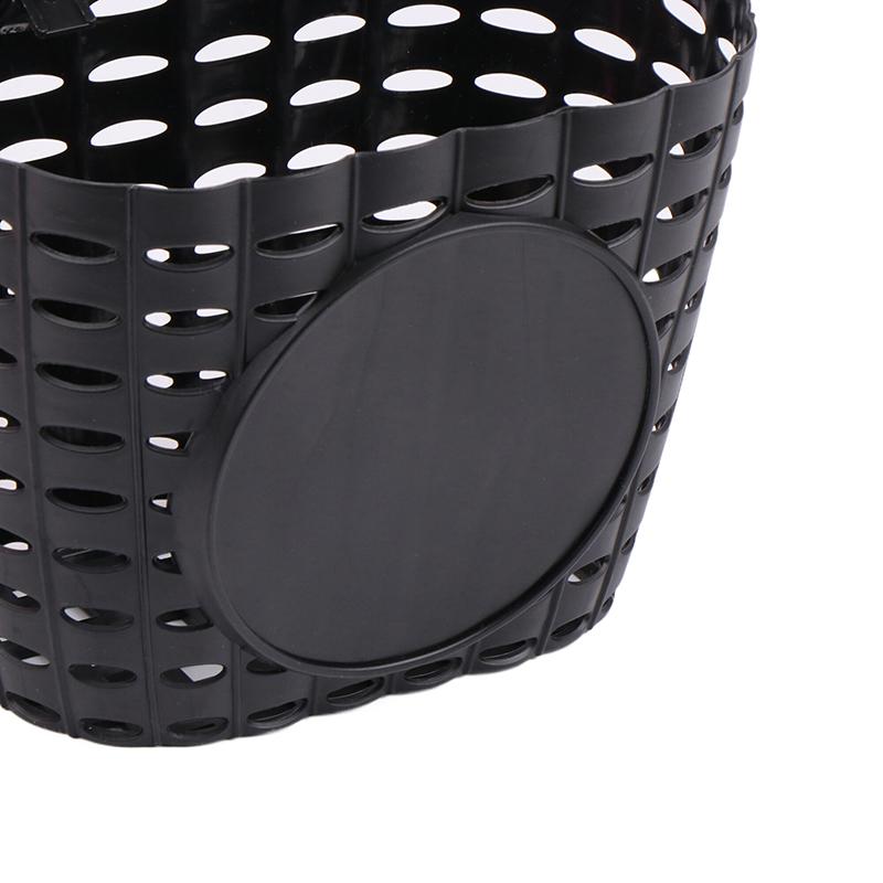 Передний руль водонепроницаемый задний велосипед корзина пластиковый велосипед корзина с ремешком для крепления для мальчиков и девочек велосипед пластиковая корзина