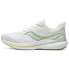 Hummingbird 3 Lightweight Shock Absorbing Durable Low Top Running Shoes Women Sneaker White Green S18189-3