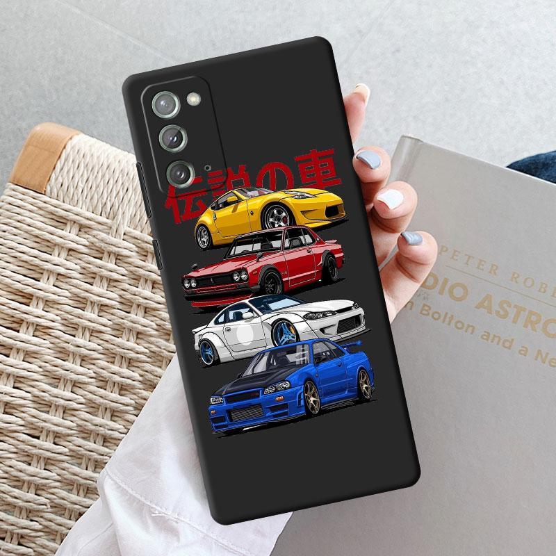Бампер черный мягкий чехол для Samsung Galaxy S20 S21 S23 5g Note 20 Ultra 10 Plus 8 9 S22 S22 5g S21 автомобильный задний фонарь с мультяшным рисунком