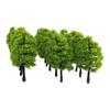 20pcs Model Trees Artificial Tree Train Railroad Scenery Architecture Tree 1:100