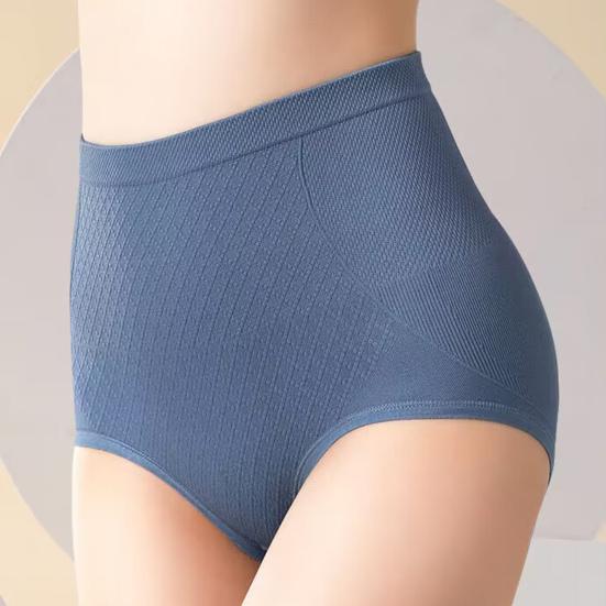 Женское нижнее белье с высокой талией, утягивающее живот, компрессионные трусы с полным покрытием, женские бесшовные эластичные трусы