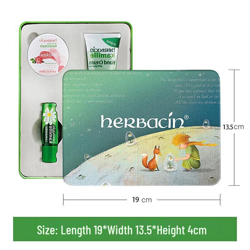 HERBACIN Little Prince Chamomile Hand Cream Gift Set
