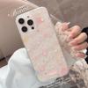 Korean Ins Pink Shaved Stars Applicable To Apple 17pro Max Mobile Case 16iphone14 Glitter Powder