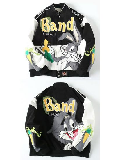 Ретро американская мотоциклетная куртка: Универсальный, Свободный крой, Хип-хоп стиль для мужчин и женщин