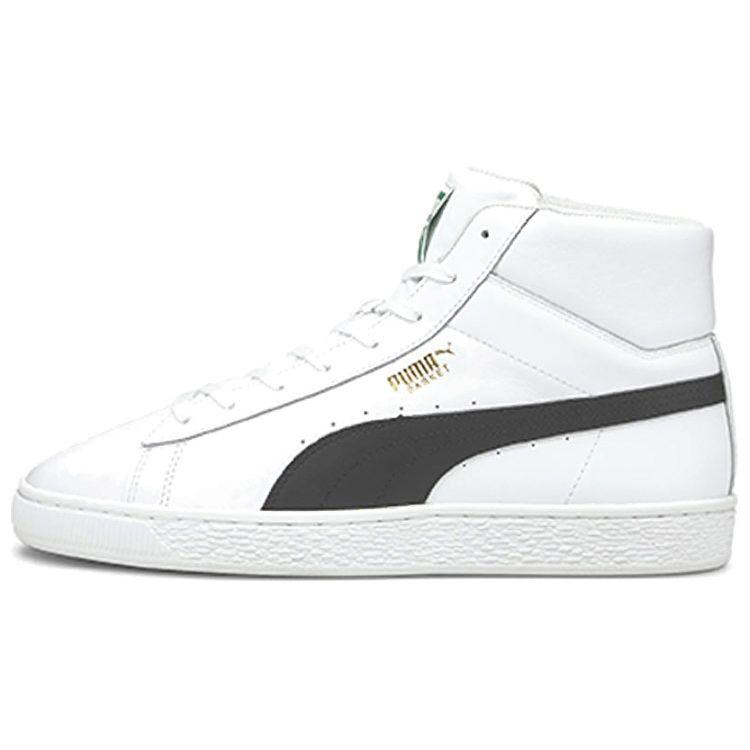 Puma Basket Mid Xxi Trendy High-Top Sneakers Men Sneakers Black White 380756-03