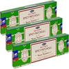 Nag Champa Spicy Patchouli Incense Sticks Agarbatti 45 Grams Box | 3 Packs of 15 Grams Each In a Box | Export Quality