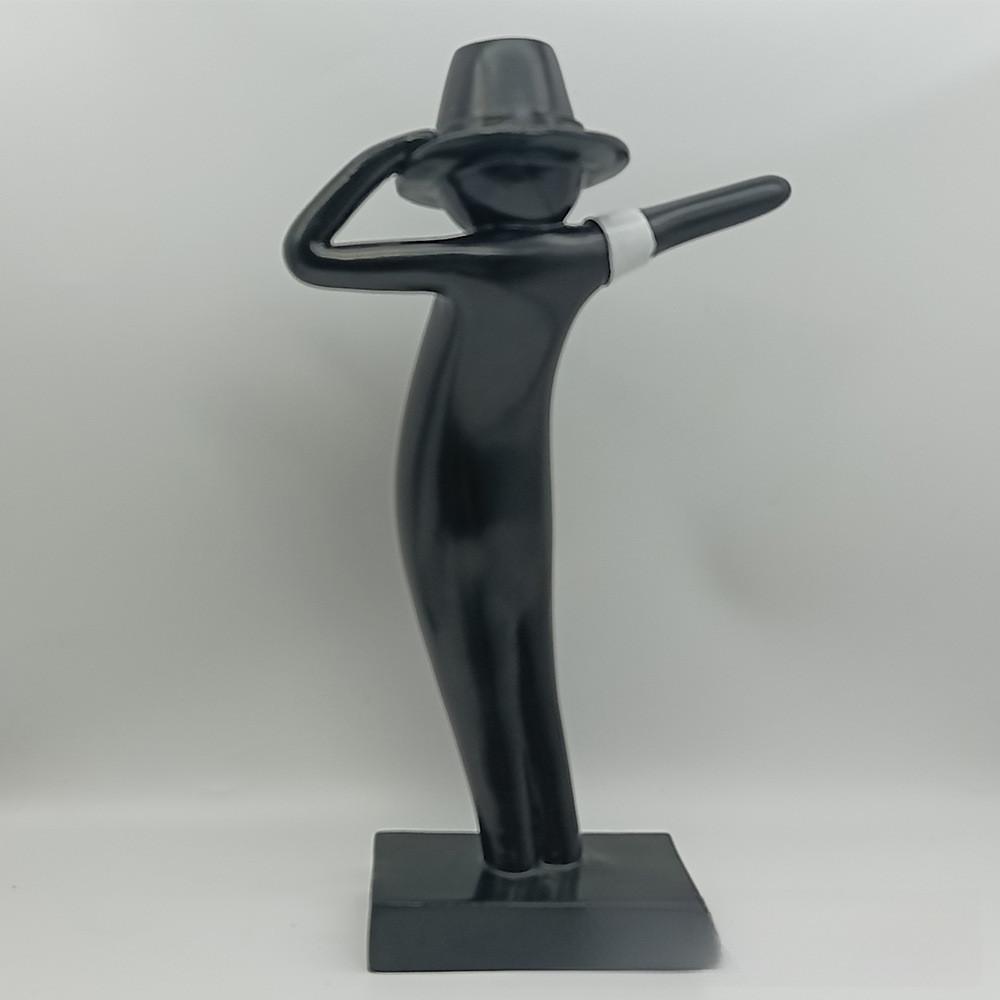Элегантная Современная Смоляная Фигурка в Стиле Майкла Джексона для Стильного Декора