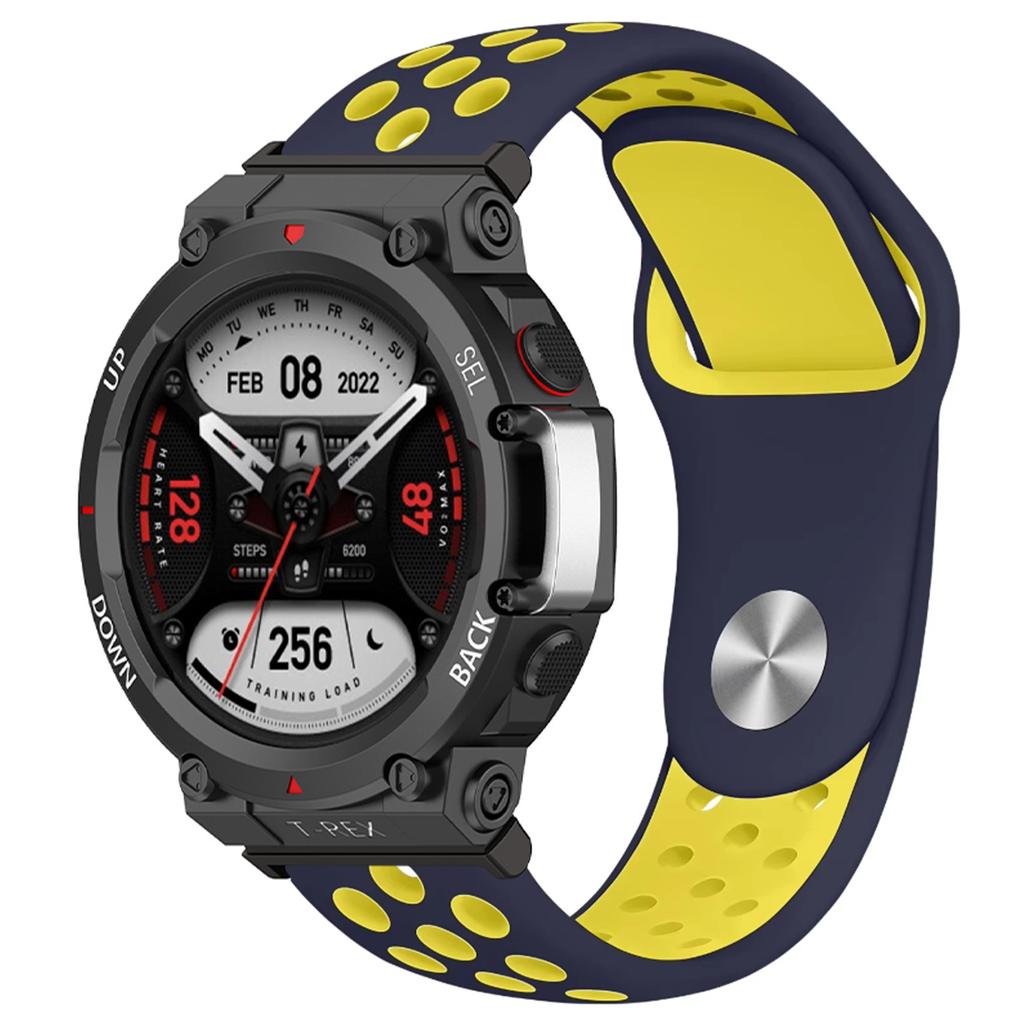 Дышащий силиконовый ремешок для умных часов Huami Amazfit T-Rex 3, спортивный браслет, ремешки для Amazfit T Rex Trex Pro Ultra Correa