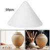 50 Pieces Pottery Firing Support Nails Dry Clay Stand DIY Crafts Supplies Conical Props