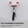 Decorative Car Key Hook Headlight Shape Design Easy To Install Wall Mount Vintage Car Key Holder Key Hanger Decoration