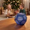 Random Gift Swapping Tool Santa Swap Exchange Dice, 12-Side Glitter Game Christmas Stocking Stuffers, Ideas Polyhedral Dice for Games Family