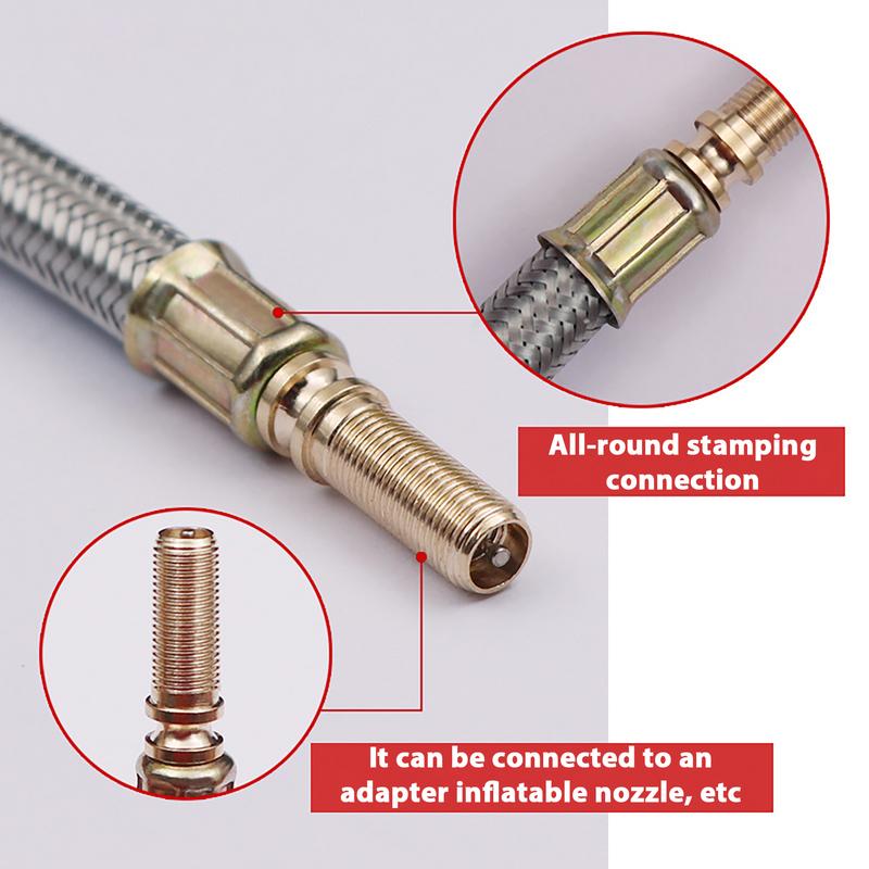 1 шт. Удлинитель вентиля грузовика Гибкий удлинитель вентиля шины автобуса Резиновый удлинитель штока вентиля шины Адаптер ниппеля шины Принадлежности для шин