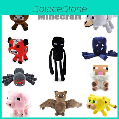 Очаровательные плюшевые игрушки Майнкрафт Мягкие и приятные на ощупь Крипер Эндермен Волк Мягкий подарок для детей