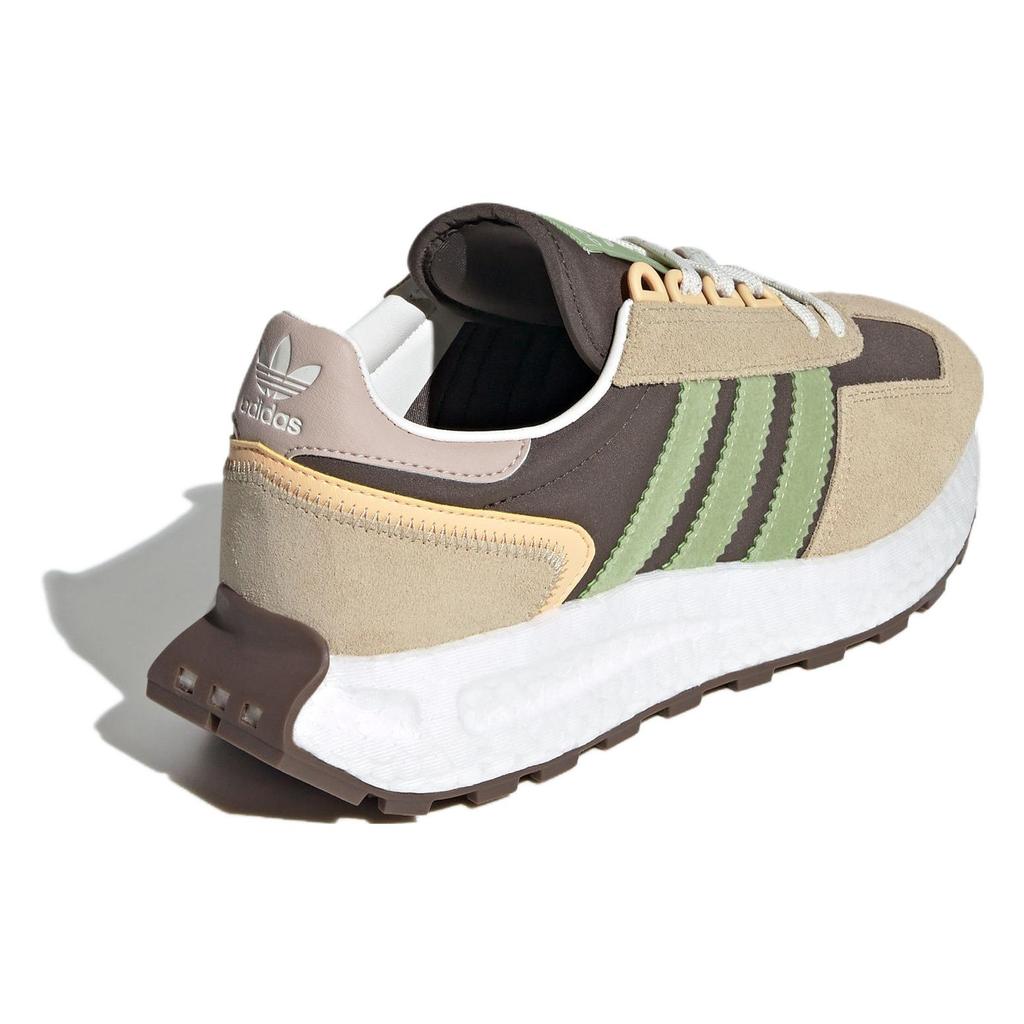 New Adidas Originals Retropy E5 Low Top Casual Running Shoes Women's Brown Green IF3939