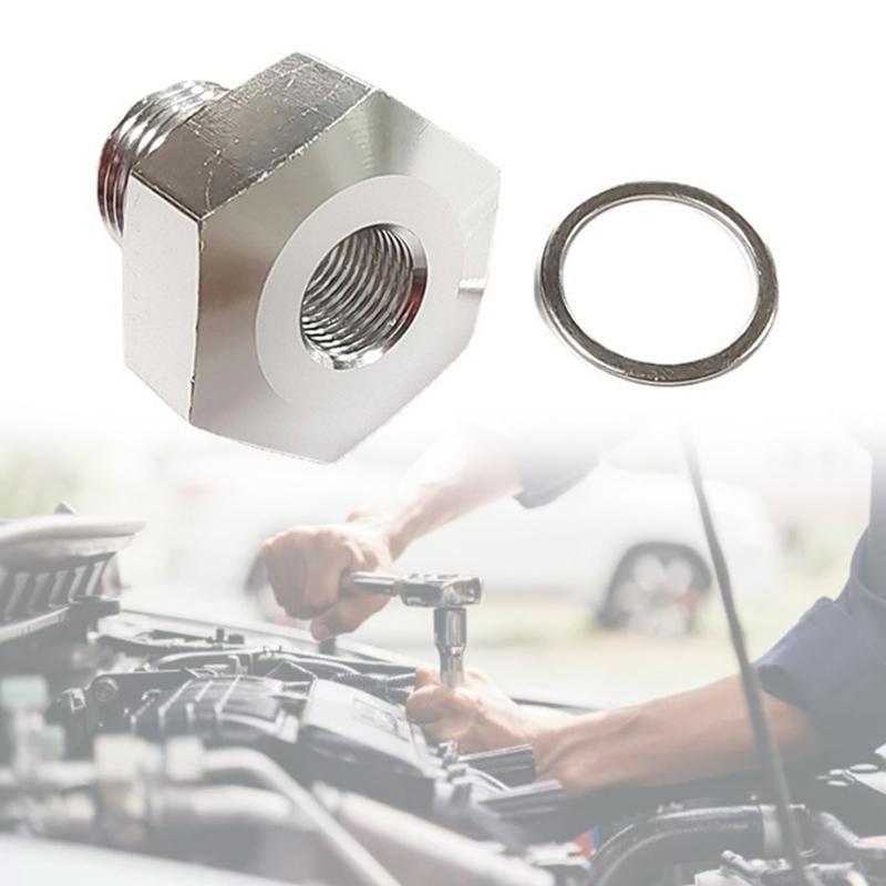 Фитинг для труб из нержавеющей стали Шестигранная заглушка Датчик кислорода O2 Приварная бобышка Резьбовая бобышка M16x1.5 Автоаксессуары с прокладкой