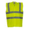 Unisex Adult Fluo 2 Band + Brace Waistcoat
