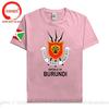 Burundi Burundian T Shirt New Jerseys Nation Team Tshirt Coat Of Arm Tshirt Gyms Clothing Top Country Fashion Sporting Bdi Tees