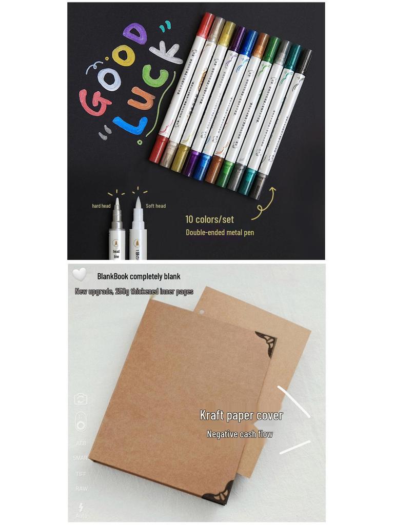 Блокнот на кольцах из крафт-бумаги формата А5: Ретро Журнал и Литературный Дневник Путешествий Планировщик для Девочек