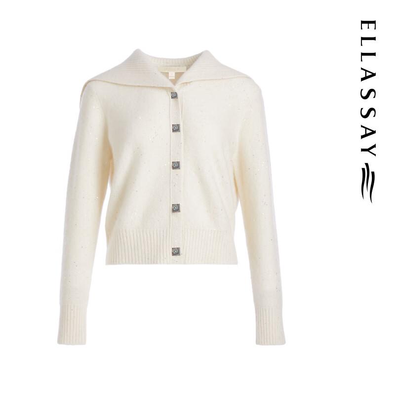 ELLASSAY Женский кардиган из смесового кашемира с пайетками